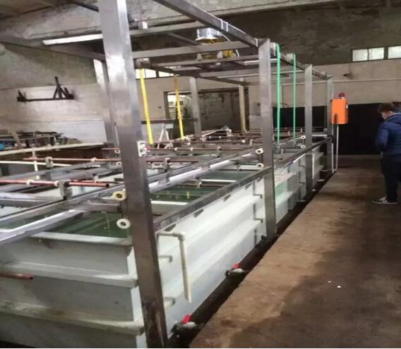 升降式電泳涂裝設備